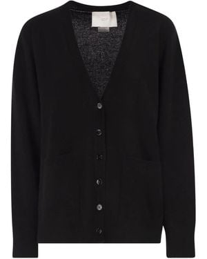 Vanisé Cárdigan con cuello en V - Negro