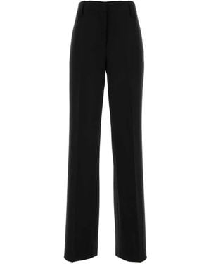 Versace Straight-Leg Pants - Black