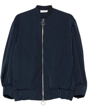 NINA 14.7 Zip-Up Bomber Jacket - Blue