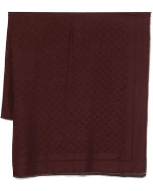 Elisabetta Franchi Patterned Scarf - Purple