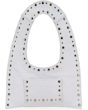 GIMAGUAS Mini Franca Tote Bag - White