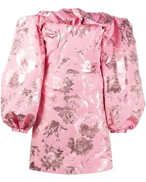 Stine Goya Off The Shoulder Mini Dress - Pink