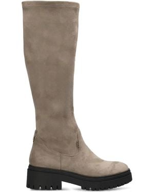 Mexx Lug-Sole Tall Boots - Brown