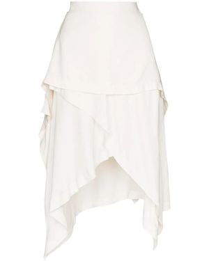 JW Anderson Layered Handkerchief Skirt - White