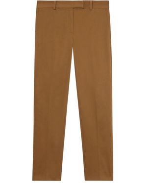 Brooks Brothers Cotton-Blend Trousers - Brown