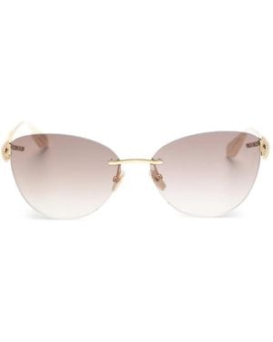 BVLGARI Gafas De Sol Con Montura Cat Eye - Rosa