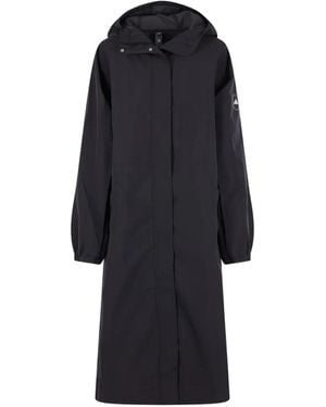 adidas By Stella McCartney Hooded Parka Coat - Blue