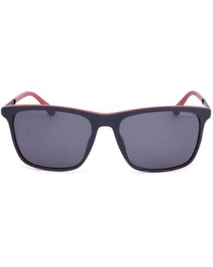 Police Avatar 1 Square-Frame Sunglasses - Blue