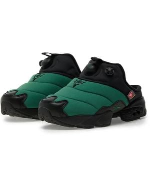 Reebok X South2 West8 Instapump Fury Slip-On Trainers - Green