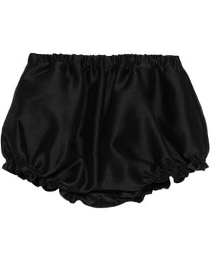 ShuShu/Tong Ruffled Shorts - Black