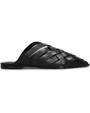 Carrano Klassische Mules - Schwarz