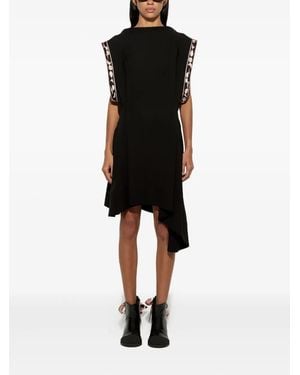 Emilio Pucci Asymmetric Short Dress - Black