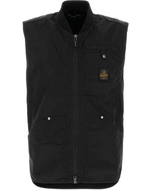 Refrigiwear Logo-Patch Gilet - Black