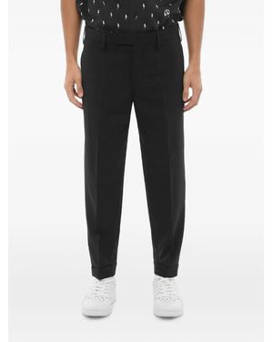 Neil Barrett Pantalon À Zips - Black
