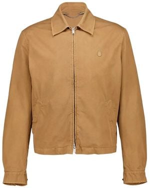McQueen Skull-Appliqué Overshirt - Natural