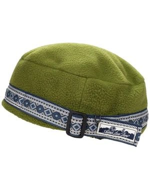 Aimé Leon Dore Fleece Trim Beanie - Green