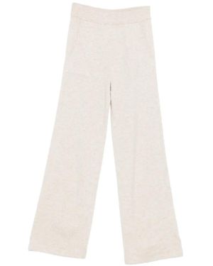 Bompard Pantalones anchos - Blanco