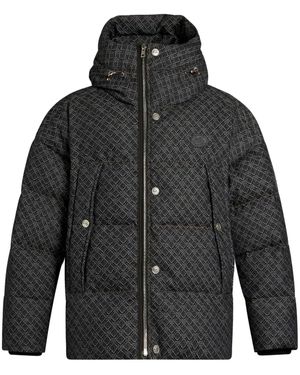 Etro ジャカード パデッドジャケット - グレー