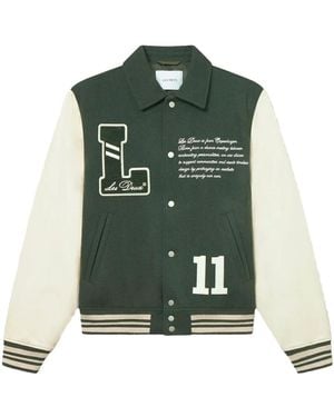 Les Deux Collegejacke - Grün