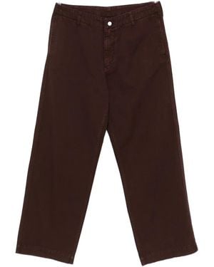 Emporio Armani Straight-Leg Pants - Brown