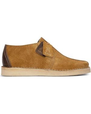 Clarks Trek "Oak Hairy Suede" Desert-Boots - Braun