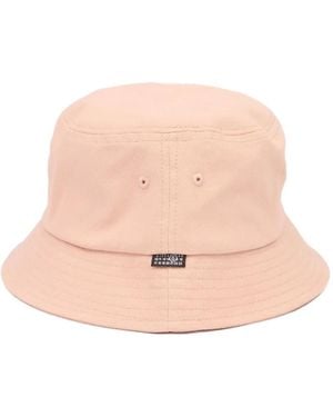 MM6 by Maison Margiela Cotton Canvas Bucket Hat - Pink