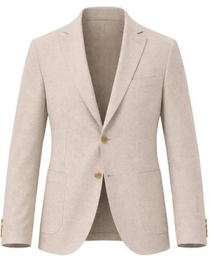 Maurizio Baldassari Notched-Lapel Blazer - Natural