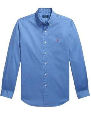 Polo Ralph Lauren Chemise En Coton - Blue