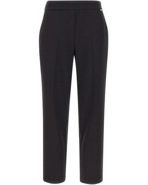 Kaos Elasticated-Waistband Pants - Blue