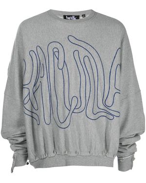 Haculla Embroidered-Logo Sweatshirt - Black