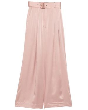 Zimmermann Pleated Pants - Pink