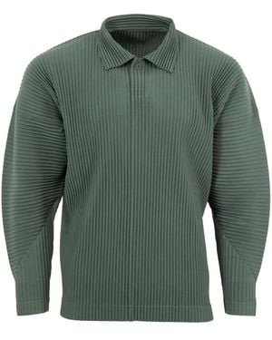 Homme Plissé Issey Miyake Mc October Shirt - Green