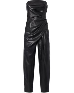 ANDAMANE Yana Draped Jumpsuit - Black