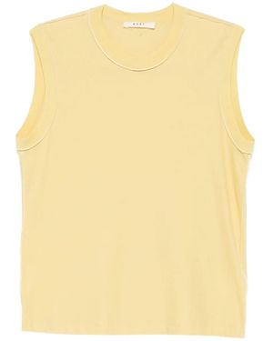 6397 Inside-Out Tank Top - Yellow