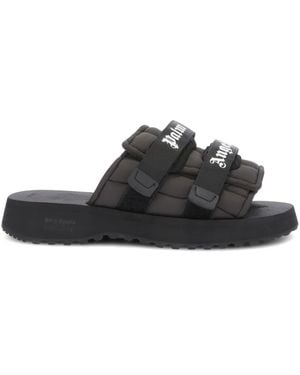 Palm Angels X Suicoke Moto-P Slides - Black