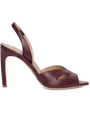 Victoria Beckham Harlow Mask Halter Back 100 Nappa Leather - Pink