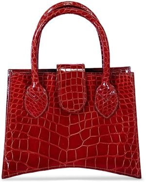 Angela Alvarez Demi Arco Tote Bag - Red