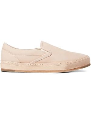 Hender Scheme Manual Industrial Leather Trainers - Pink