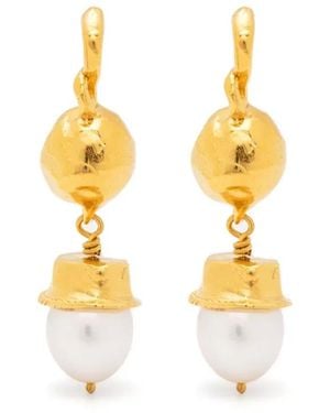 Alighieri The Return To Innocence Pearl Earrings - Metallic