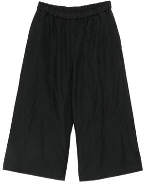 Comme des Garçons Elasticated-Waist Pants - Black