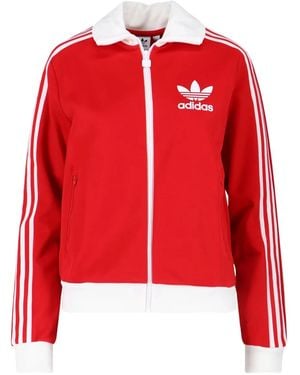 adidas Originals Classic Track Jacket - Red