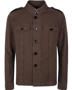 Tom Ford Cotton Jacket - Brown