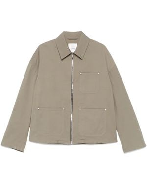 Nanushka Ambrus Shirt Jacket - Natural