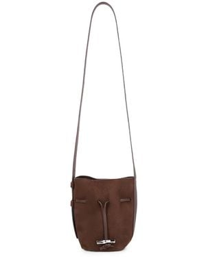 Longchamp Le Roseau S Bucket Bag - White