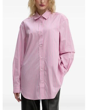 Samsøe & Samsøe Salova Striped Shirt - Pink