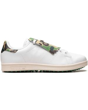 adidas X A Bathing Ape Stan Smith Golf Shoes - White
