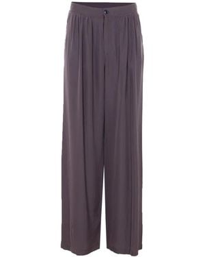 ELEH Wide-Leg Pants - Purple