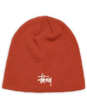 Stussy Basic Skullcap - Red