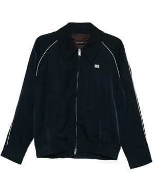 Wales Bonner Taslan Logo-Detail Jacket - Black
