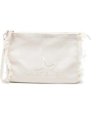 Marc Ellis Bolso De Mano Buby Calypso Con Logo - Blanco